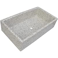 Pila- Pilón- Fregadero o Lavadero de piedra de 91x53x22 cm. (Dálmata)